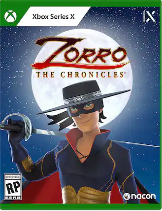 Front. Maximum Games - Zorro the Chronicles. - E10+ (Everyone 10+)