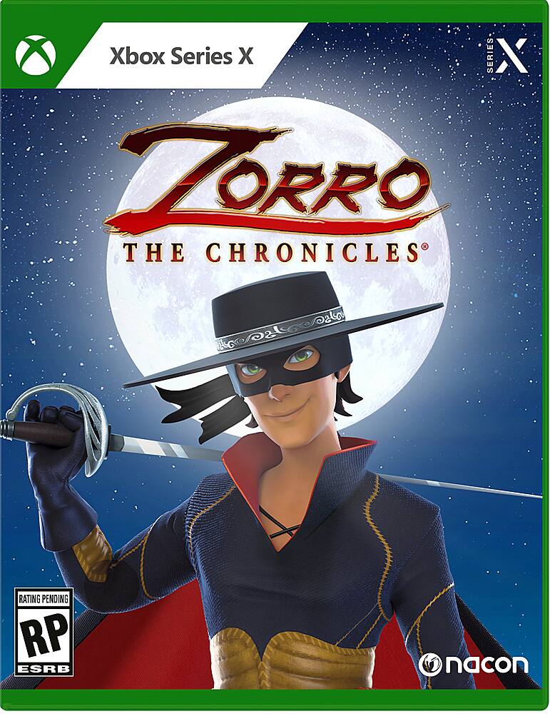 Front. Maximum Games - Zorro the Chronicles. - E10+ (Everyone 10+)