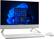 Angle. Dell - Inspiron 24" Touch screen All-In-One - Intel Core i3 - 8GB Memory - 256GB SSD.