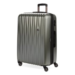 SwissGear - Energie 28" Expandable Spinner Suitcase - Champagne - Front_Zoom