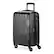 Front Zoom. SwissGear - Energie 20" Carry On Spinner Suitcase with USB - Black.