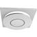 Alt View 15. Shure - Stem Ceiling Microphone Array - White.