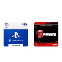 $50 PS Store Gift Card & 10 The Show Packs for MLB The Show 22 [Digital] - Front_Zoom