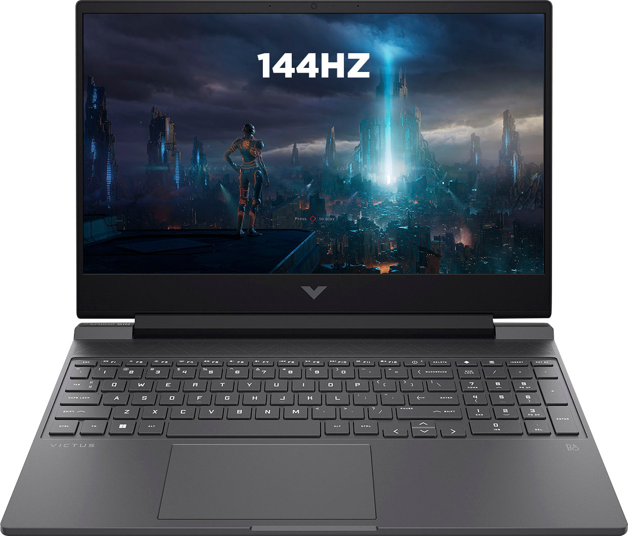HP - Victus 15.6" Gaming Laptop - Intel Core i7-12650H - 16GB Memory - NVIDIA GeForce RTX 3050 Ti - 512GB SSD - Mica Silver