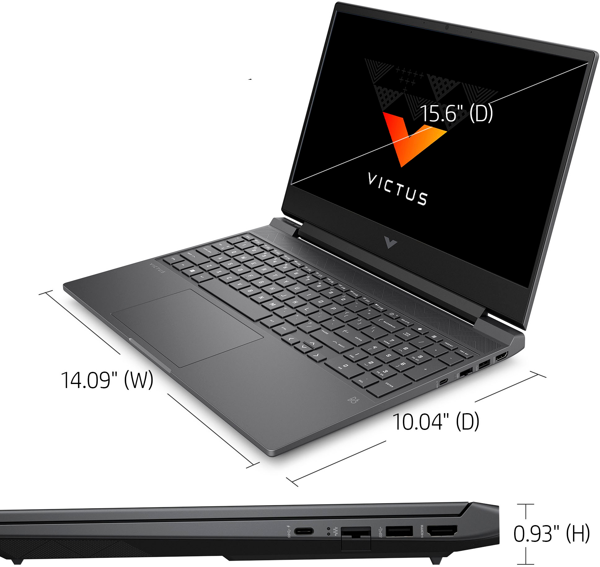  HP Victus 15 FHD IPS Premium Gaming Laptop, NVIDIA GeForce RTX  3050, 12th Gen Intel 12-Core i5-12500H(Beat i7-11370H), Backlit KB,  Enhanced Thermals, Windows 11 Home (20GB