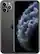 Front. Apple - Pre-Owned iPhone 11 Pro 256GB (Unlocked) - Space Gray.