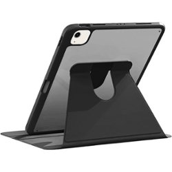 SaharaCase - Rotating Folio Case for Apple iPad Air 10.9" (5th Generation 2022) - Black - Front_Zoom