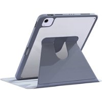 SaharaCase - Rotating Folio Case for Apple iPad Air 10.9" (5th Generation 2022) - Shadow Purple Gray - Front_Zoom