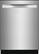 Front. Frigidaire - Gallery 24" Top Control Built-In Dishwasher with Stainless Steel Tub, 49 dba - Stainless Steel.
