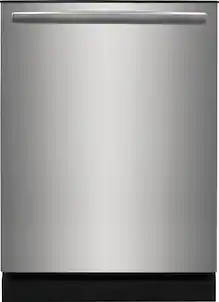 Frigidaire - Gallery 24" Built-In Dishwasher with MaxBoost Dry Technology, 52dba - Stainless Steel