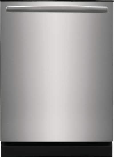 Frigidaire - Gallery 24" Built-In Dishwasher with MaxBoost Dry Technology, 52dba - Stainless Steel
