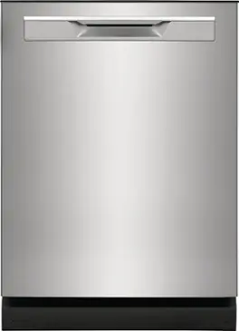 Frigidaire - Gallery 24" Built-In Dishwasher with MaxBoost Dry Technology, 52dba - Stainless Steel