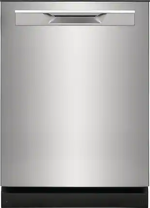Front. Frigidaire - Gallery 24" Built-In Dishwasher, 52dba - Stainless Steel.