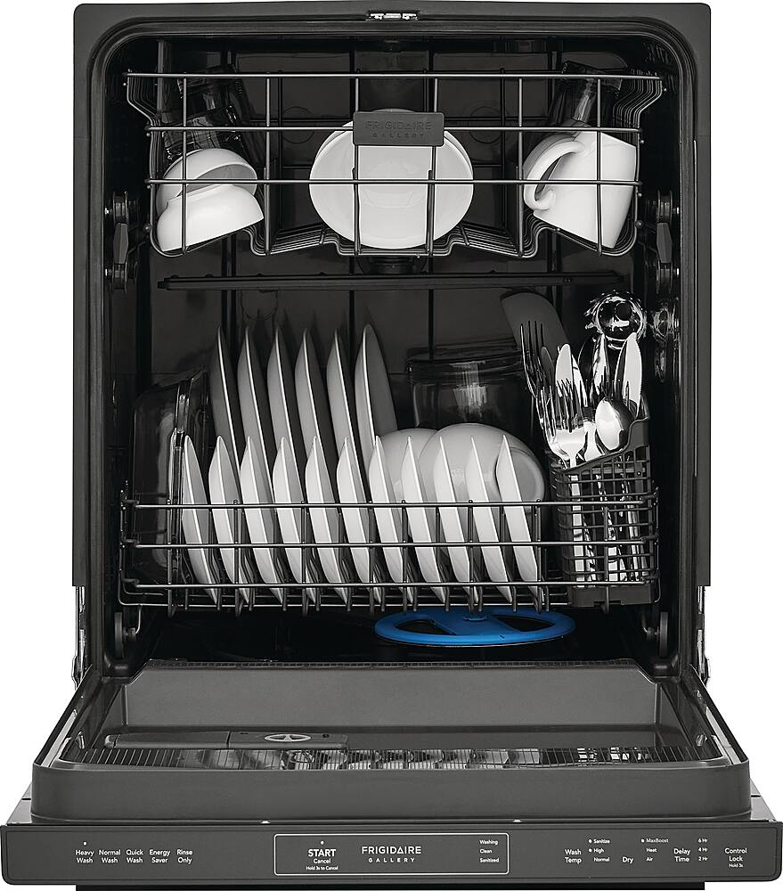 Alt View 11. Frigidaire - Gallery 24" Built-In Dishwasher, 52dba - Stainless Steel.