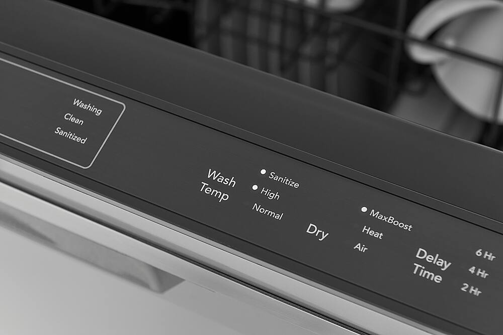 Alt View 13. Frigidaire - Gallery 24" Built-In Dishwasher, 52dba - Stainless Steel.