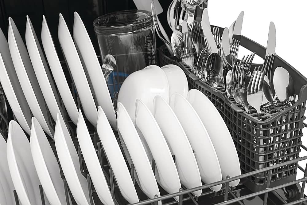 Alt View 15. Frigidaire - Gallery 24" Built-In Dishwasher, 52dba - Stainless Steel.