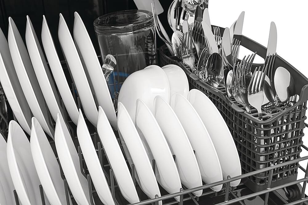 Alt View 15. Frigidaire - Gallery 24" Built-In Dishwasher, 52dba - Stainless Steel.
