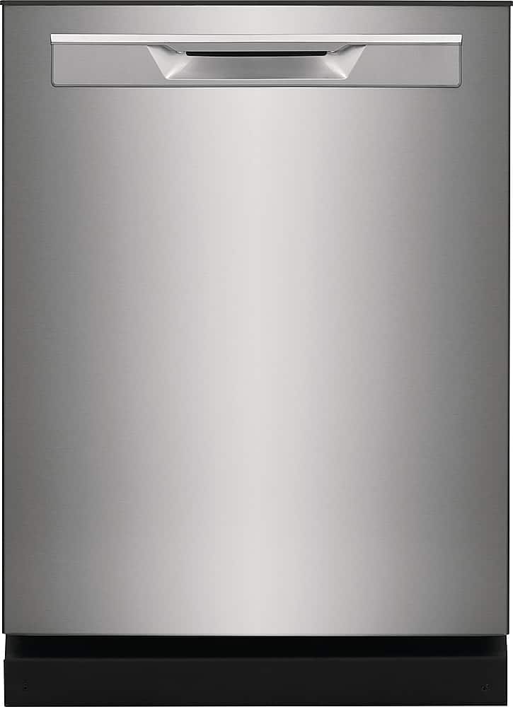 Front. Frigidaire - Gallery 24" Built-In Dishwasher, 49dba - Stainless Steel.