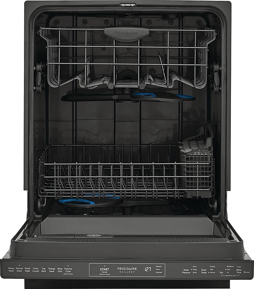 Alt View 2. Frigidaire - Gallery 24" Built-In Dishwasher, 49dba - Stainless Steel.