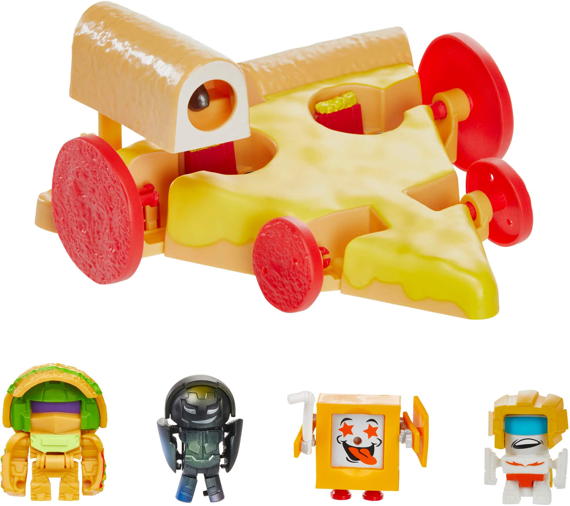 Angle View: Transformers BotBots Ruckus Rally Racer-Roni & Outta Controller Multipack