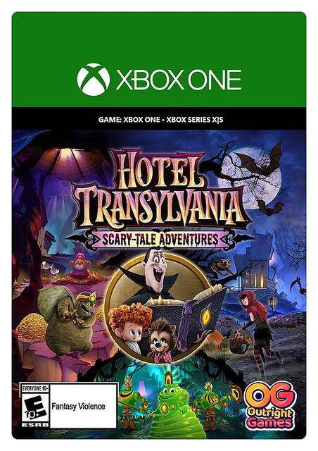 Hotel Transylvania Scary Tale Adventures Xbox One Digital G3Q 01325 Best Buy