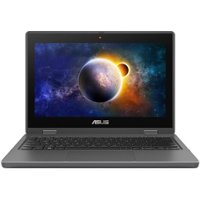 ASUS - BR1100F 11.6" Laptop - Intel Celeron - 4 GB Memory - 64 GB eMMC - Star Gray - Front_Zoom