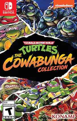 Front. Konami - Teenage Mutant Ninja Turtles: The Cowabunga Collection. - T (Teen 13+)