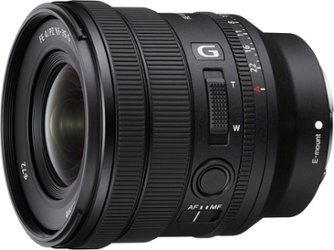 Sony - Alpha FE PZ 16-35mm F4 G full-frame constant-aperture wide-angle power zoom G Lens - Black - Front_Zoom