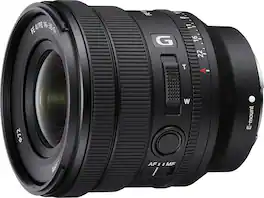 Sony - Alpha FE PZ 16-35mm F4 G Full-Frame Constant-Aperture Wide-Angle Power Zoom G Lens - Black