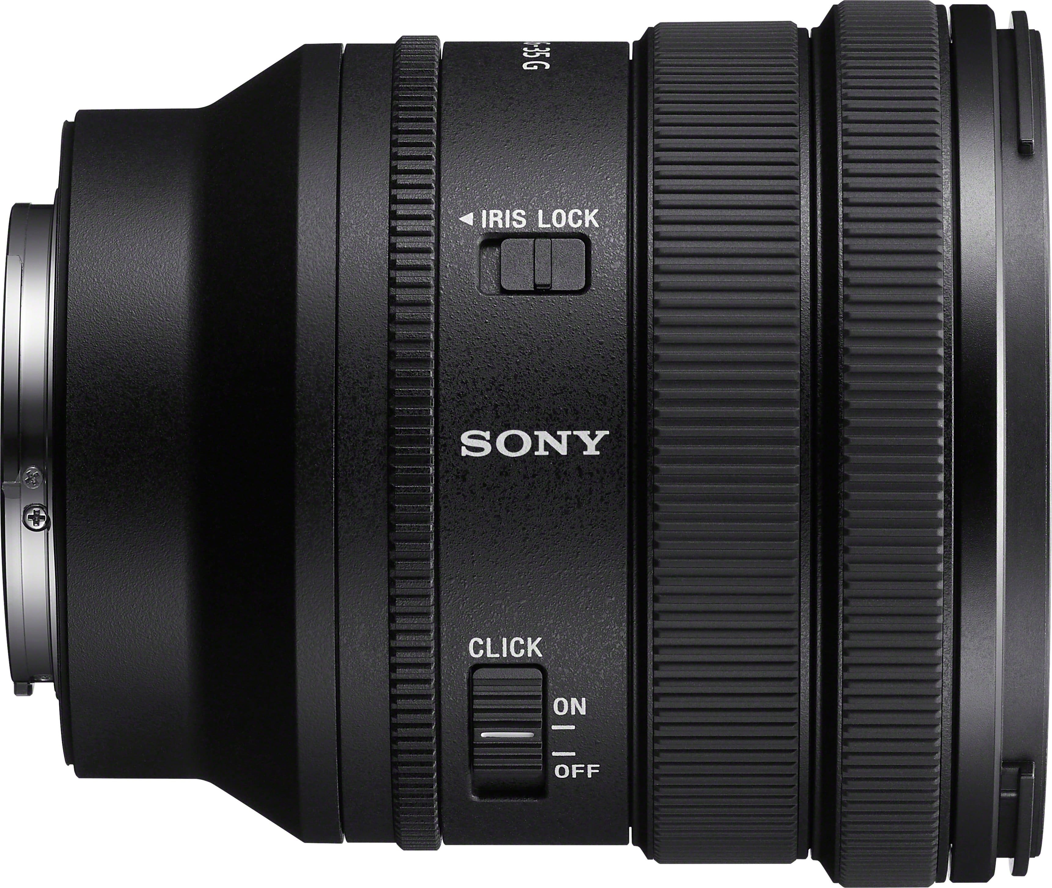 Alt View 1. Sony - Alpha FE PZ 16-35mm F4 G full-frame constant-aperture wide-angle power zoom G Lens - Black.