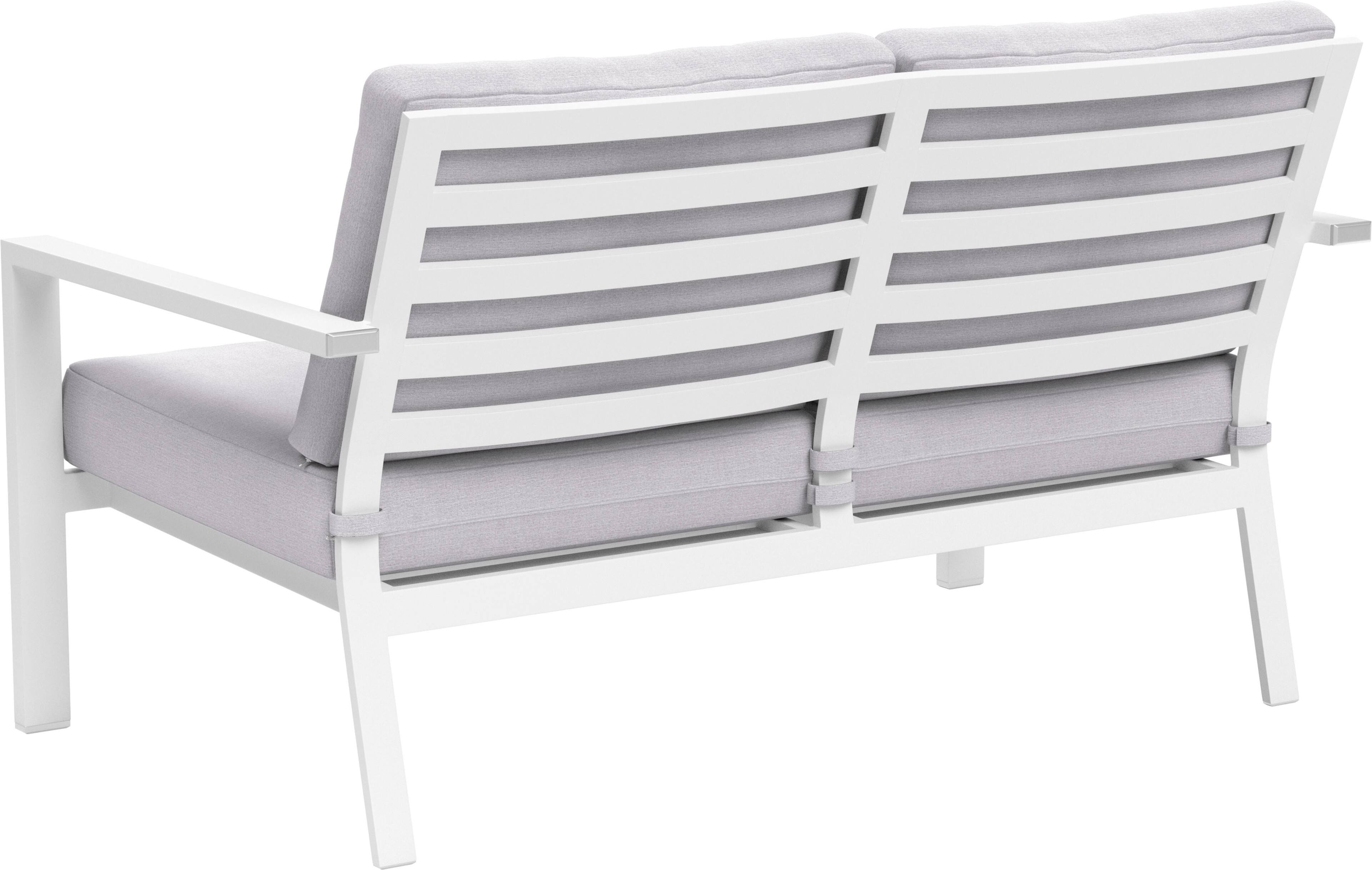 Best Buy Yardbird® Luna Outdoor Loveseat Silver LU110SIL