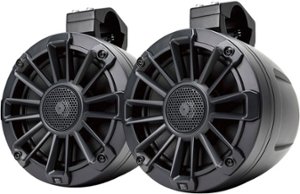 MB Quart - Nautic Premium 6.5" Wake Tower Speakers (Pair) - Black - Left_Zoom