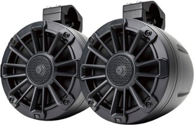 MB Quart - Nautic Premium 6.5" 2-Way Wake Tower Speakers (Pair) - Black - Left_Zoom