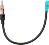 Front. Metra - Antenna Adapter - Black.