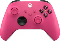 Front. Microsoft - Xbox Wireless Controller for Xbox Series X, Xbox Series S, Xbox One, Windows Devices - Deep Pink.
