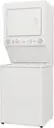 Angle. Frigidaire - 3.9 Cu. Ft Washer and 5.5 Cu. Ft. Electric Dryer Laundry Center with Long Vent - White.