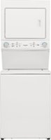 Frigidaire - 3.9 Cu. Ft Washer and 5.5 Cu. Ft. Electric Dryer Laundry Center with Long Vent - White - Front_Zoom