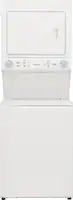 Frigidaire - 3.9 Cu. Ft Washer and 5.5 Cu. Ft. Electric Dryer Laundry Center with Long Vent - White - Front_Zoom