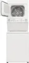 Alt View 1. Frigidaire - 3.9 Cu. Ft Washer and 5.5 Cu. Ft. Electric Dryer Laundry Center with Long Vent - White.
