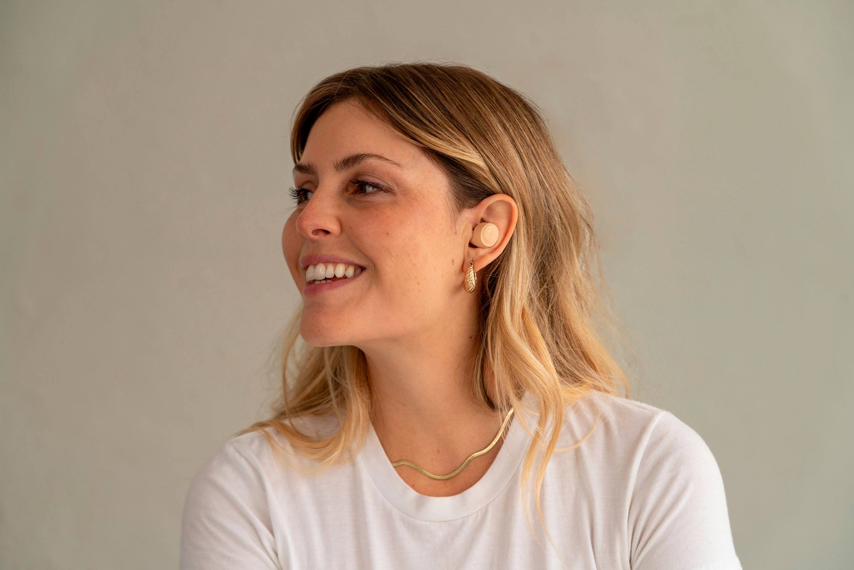 Alt View 18. JLab - GO Air Tones True Wireless Earbuds - Pantone 155 N.