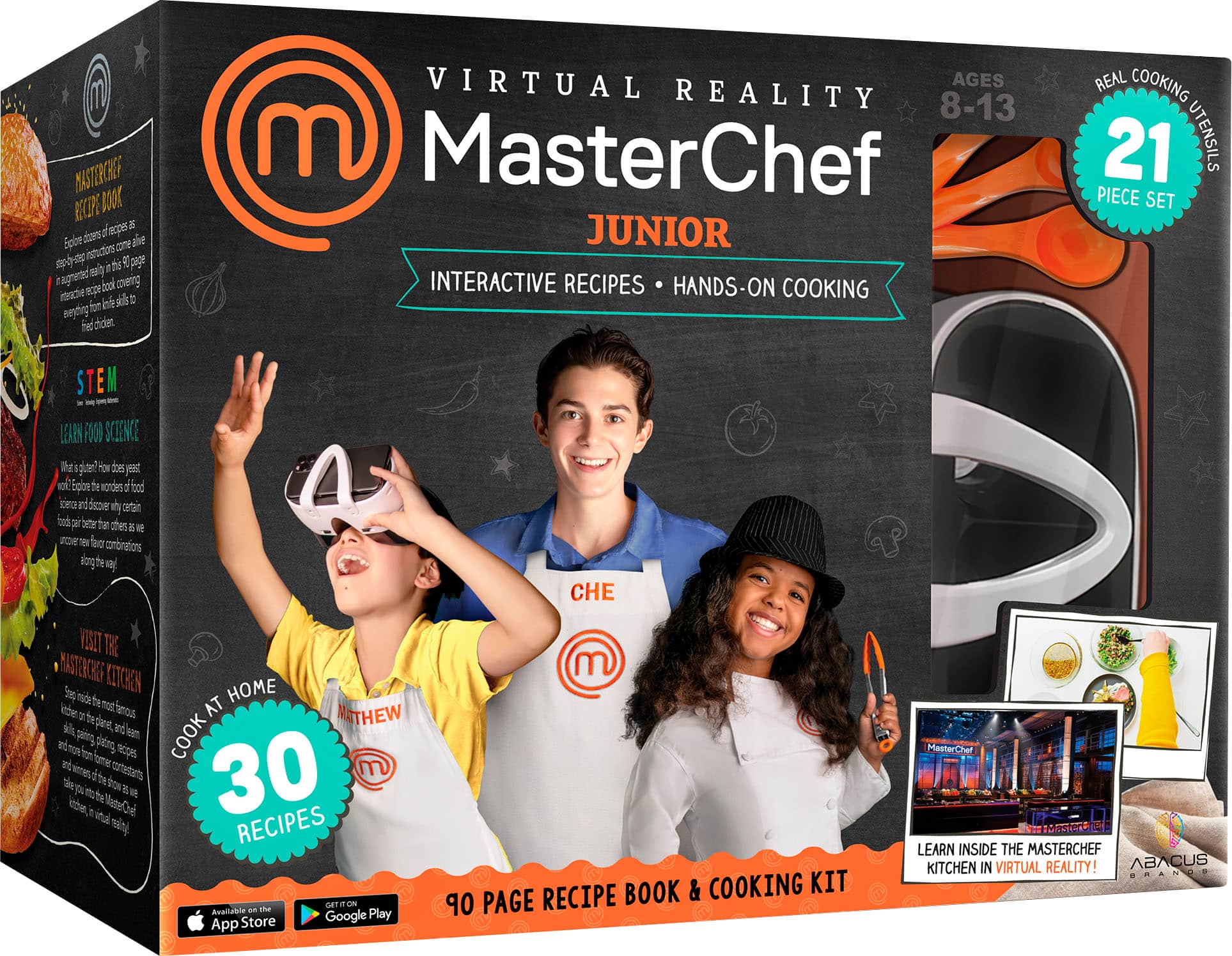 VR Masterchef Junior - Virtual Reality Cooking Set for Kids - 850009794079