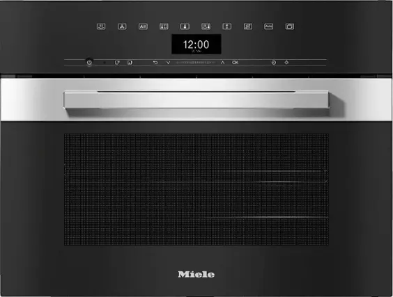 Front. Miele - DGC 7440 AM - Stainless Steel.