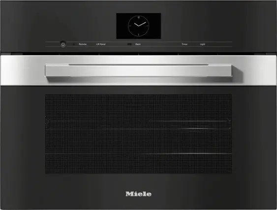 Front. Miele - DGC 7640 AM - Stainless Steel.