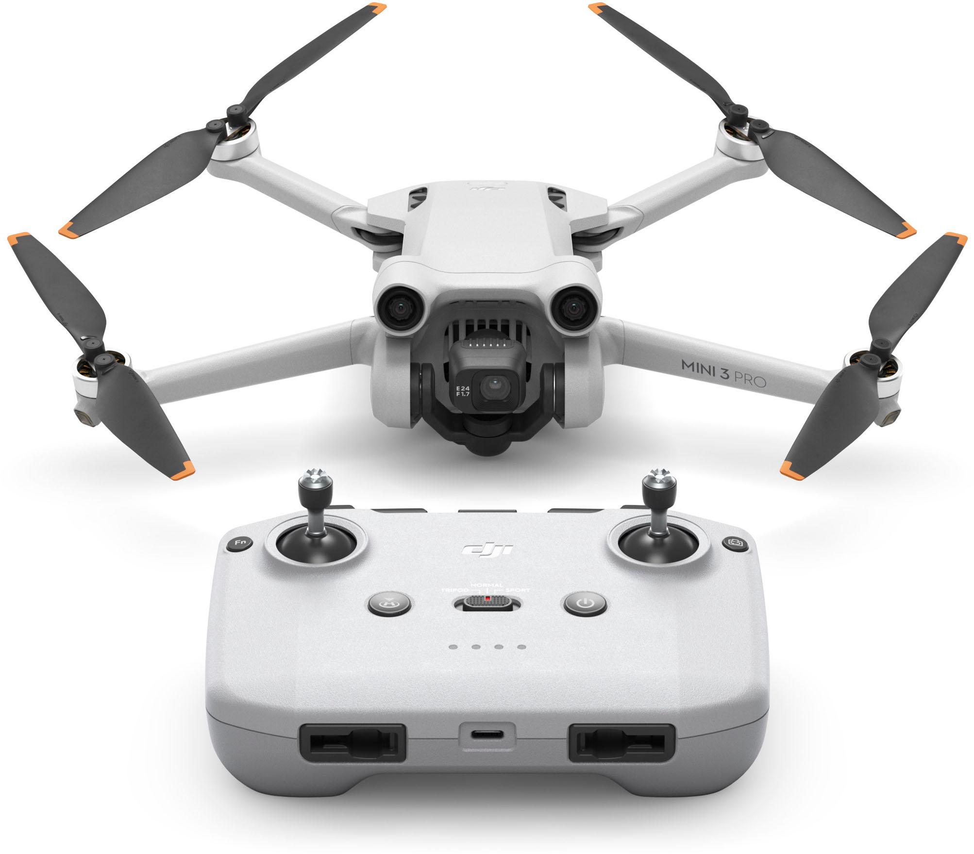 DJI Mini 3 Pro Drone with Remote Control Gray CP.MA.00000488.01
