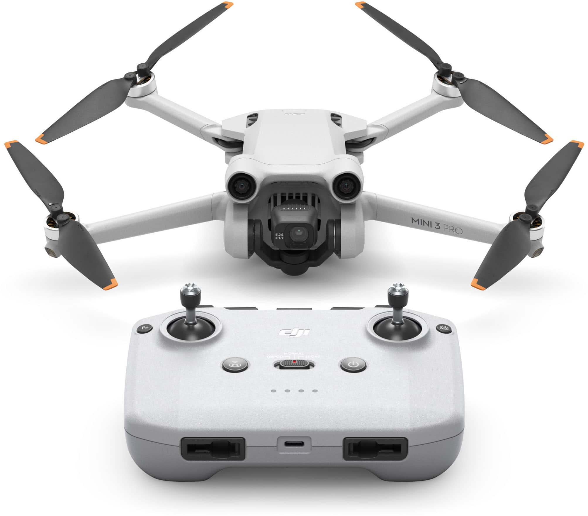 DJI Air 3 Drone with RC-N2 Remote Control Gray CP.MA.00000691.01 - Best Buy