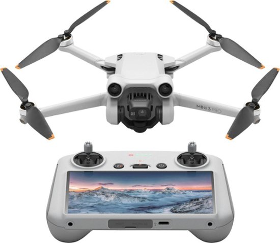 DJI Mini 3 Pro and Remote Control with Built-in Screen Gray CP.MA 