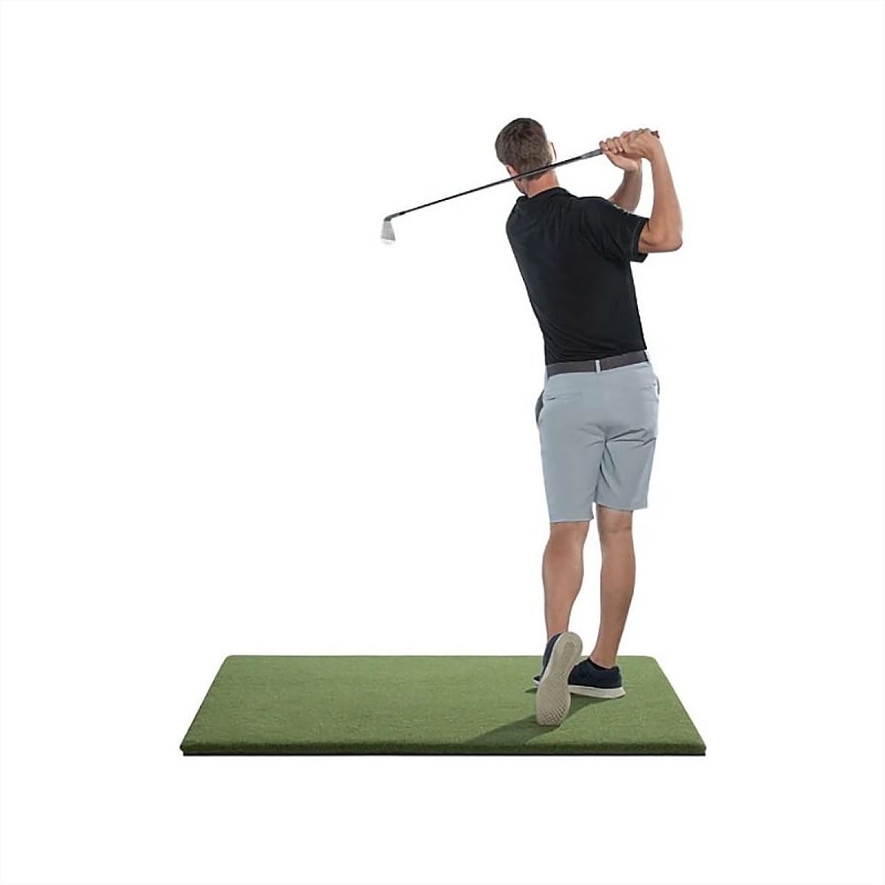 Angle View: OptiShot Golf Basic Bundle (Net & Mat) - Multicolor