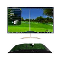 OptiShot - 2 Infared Golf Simulator - Green - Front_Zoom