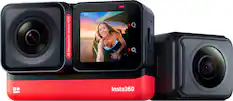 Angle. Insta360 - ONE RS Twin Edition Interchangeable Lens Action Camera - Multi.