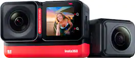 Insta360 - ONE RS Twin Edition Interchangeable Lens Action Camera - Multi